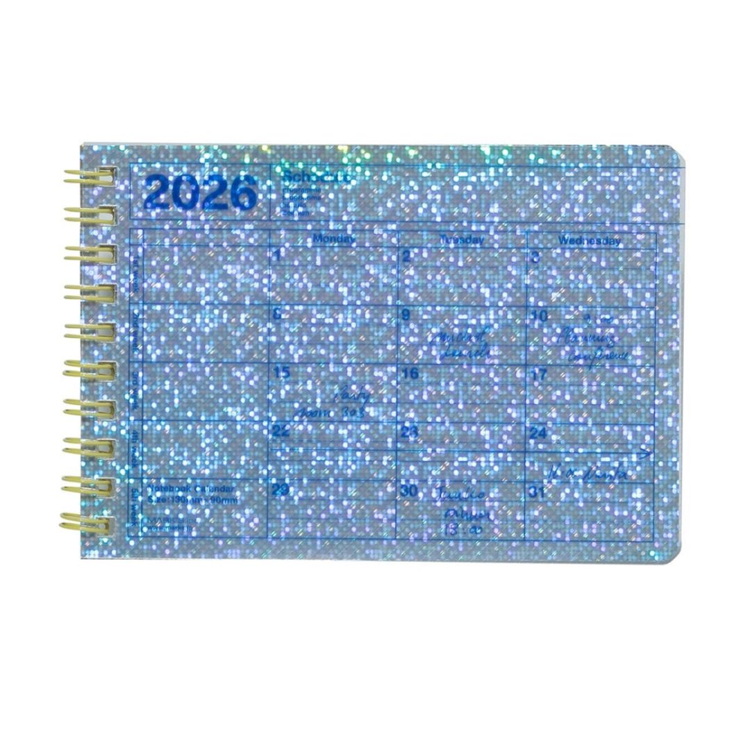 Mark's 2026 Notebook Calendar - XS | Vertical | Monthly Block