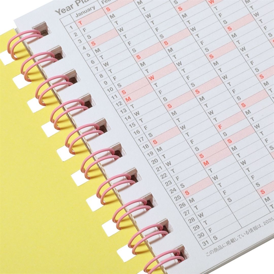 Mark's 2026 Notebook Calendar - XS | Vertical | Monthly Block