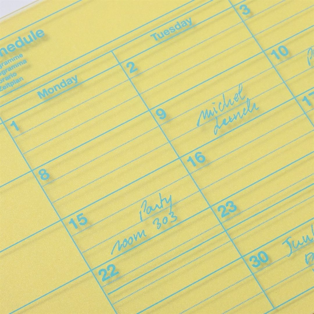 Mark's 2026 Notebook Calendar - XS | Vertical | Monthly Block