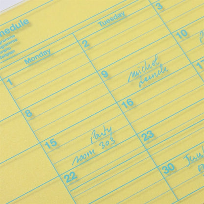 Mark's 2026 Notebook Calendar - XS | Vertical | Monthly Block