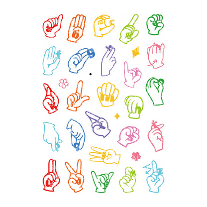 Sakuralala x Office Hana Clear Stamps - International Signs