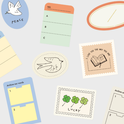 Gongjang Peace Piece Stickers