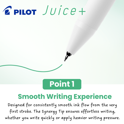 Pilot Juice+ Gel Ballpoint Pens 0.4mm