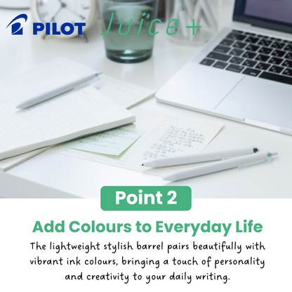 Pilot Juice+ Gel Ballpoint Pens 0.4mm