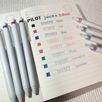 Pilot Juice+ Gel Ballpoint Pens 0.4mm