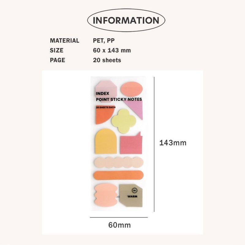 Iconic Point Sticky Notes