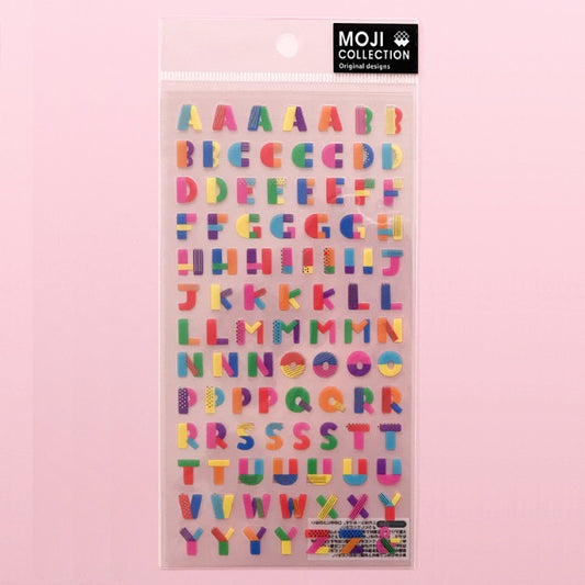 Mind Wave Moji Collection Alphabet Sticker - Pop