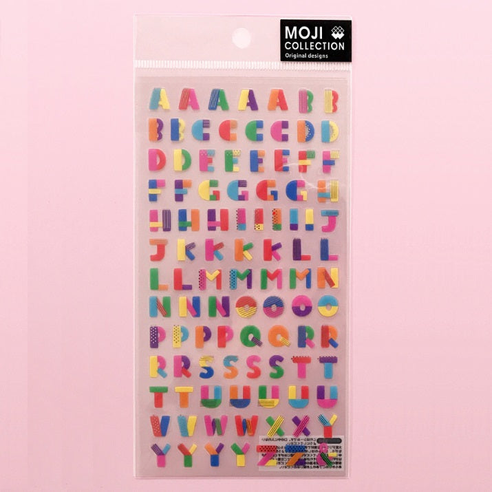 Mind Wave Moji Collection Alphabet Sticker - Pop