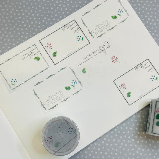 Yohaku Tracing Roll Sticky Note - R-008 Irodori