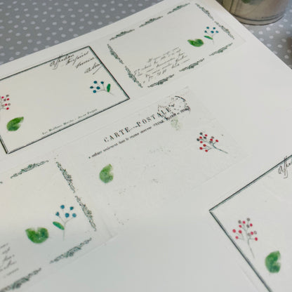 Yohaku Tracing Roll Sticky Note - R-008 Irodori