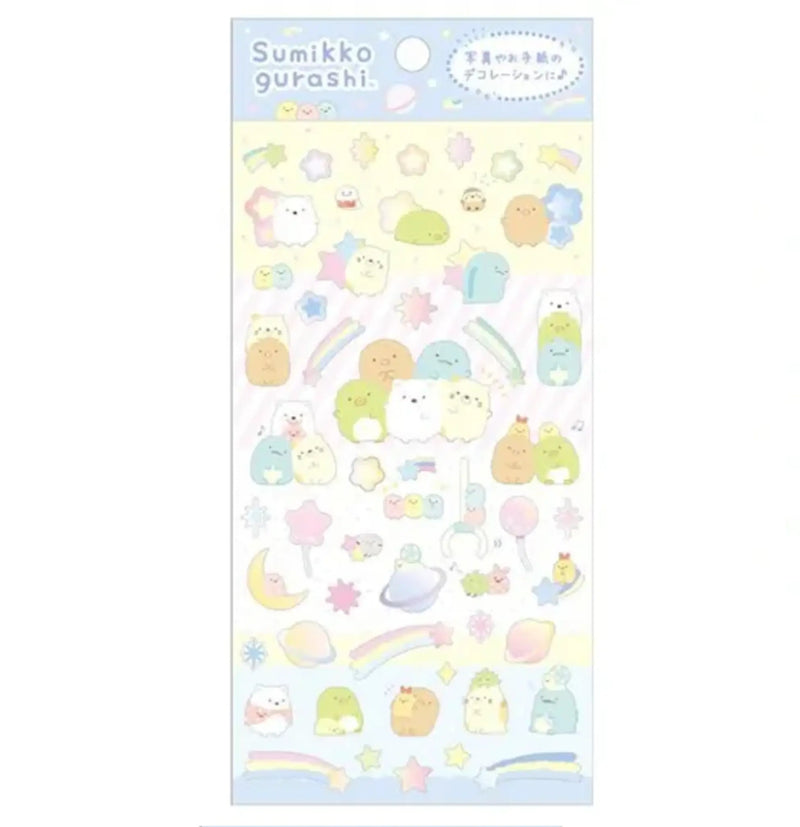 San-X Sumikkogurashi Sticker Sheet - Planet