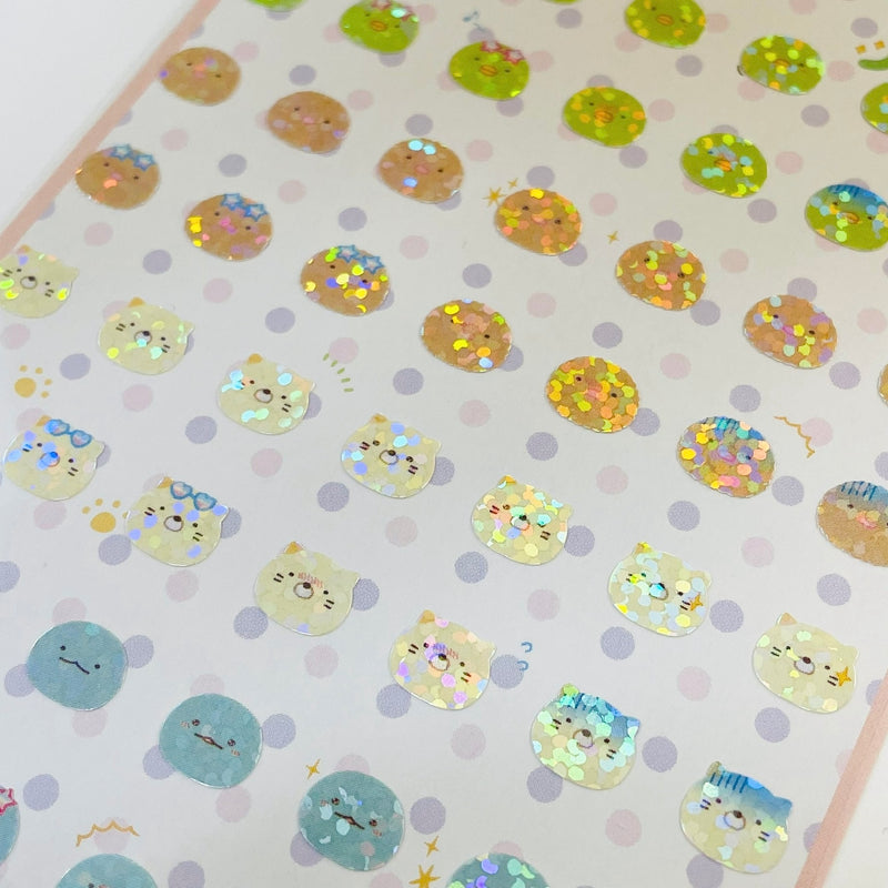 San-X Sumikkogurashi Sticker Sheet - Face