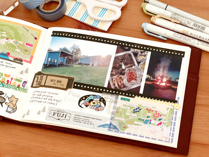 Sakuralala SEVEN Notebook & Cover Starter Set - #10 Yoru (Black)