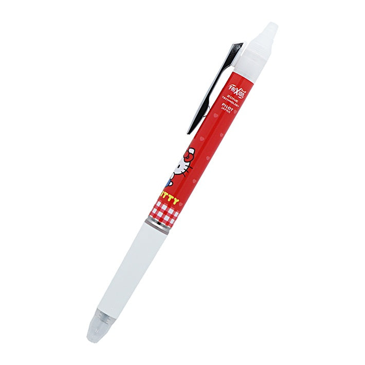 Sanrio x Sun-Star x Pilot FriXion Ball Knock Zone Erasable 0.5mm Ballpoint Pen - Hello Kitty