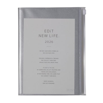 Mark's 2026 Planner Diary - Semi A5 | Weekly + Notes | EDiT Clear Pocket