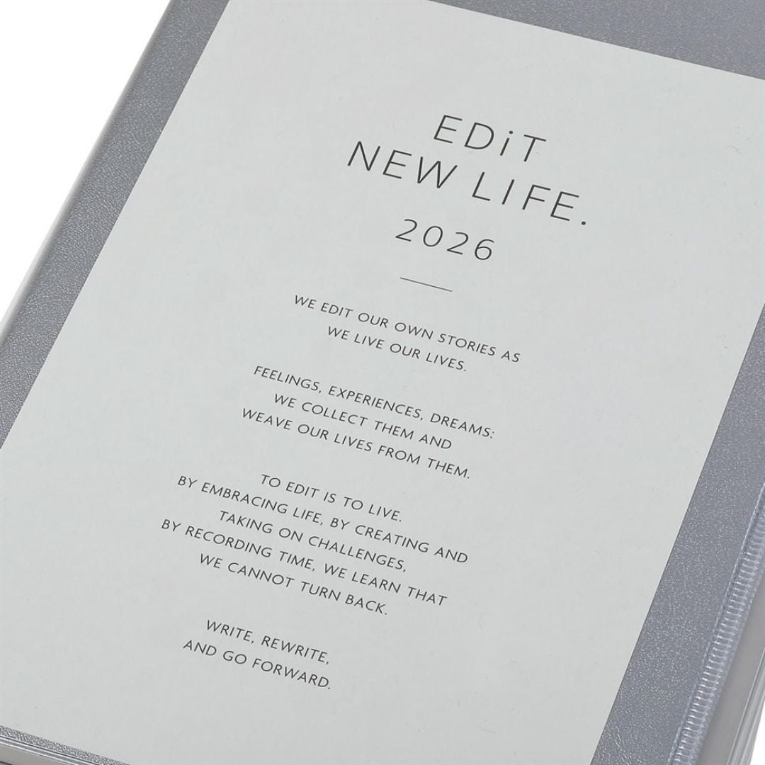 Mark's 2026 Planner Diary - Semi A5 | Weekly + Notes | EDiT Clear Pocket