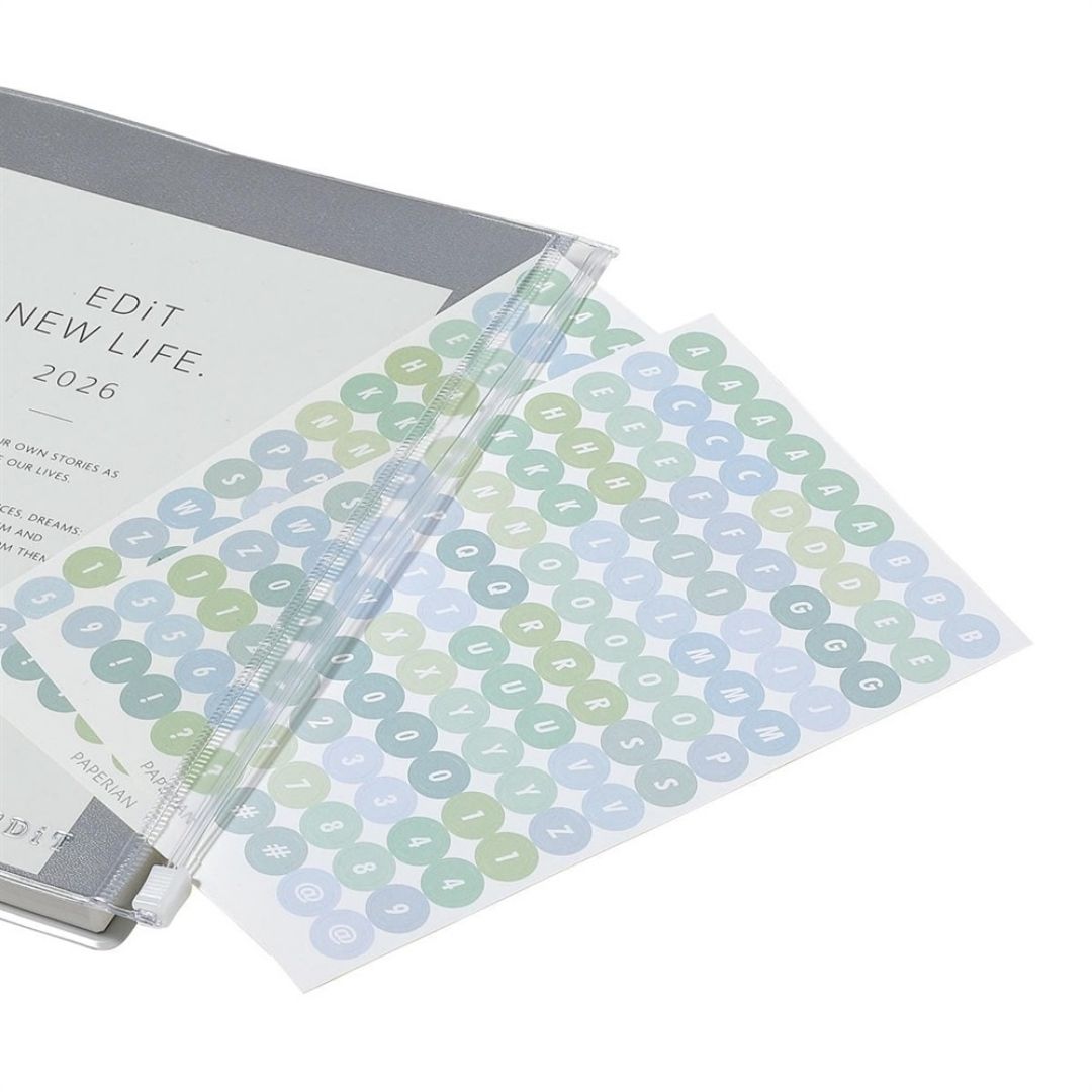 Mark's 2026 Planner Diary - Semi A5 | Weekly + Notes | EDiT Clear Pocket