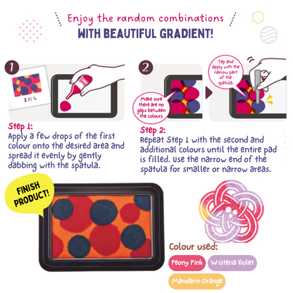 Shachihata Irozukuri Colour Making Ink Pad