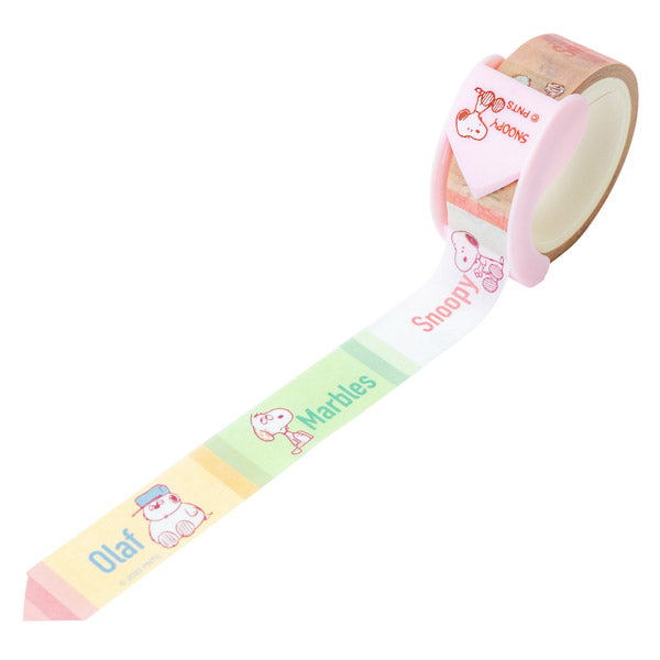 [Limited Edition] Kutsuwa x Snoopy Ribbon Bon 2 Way Washi Tape Cutters