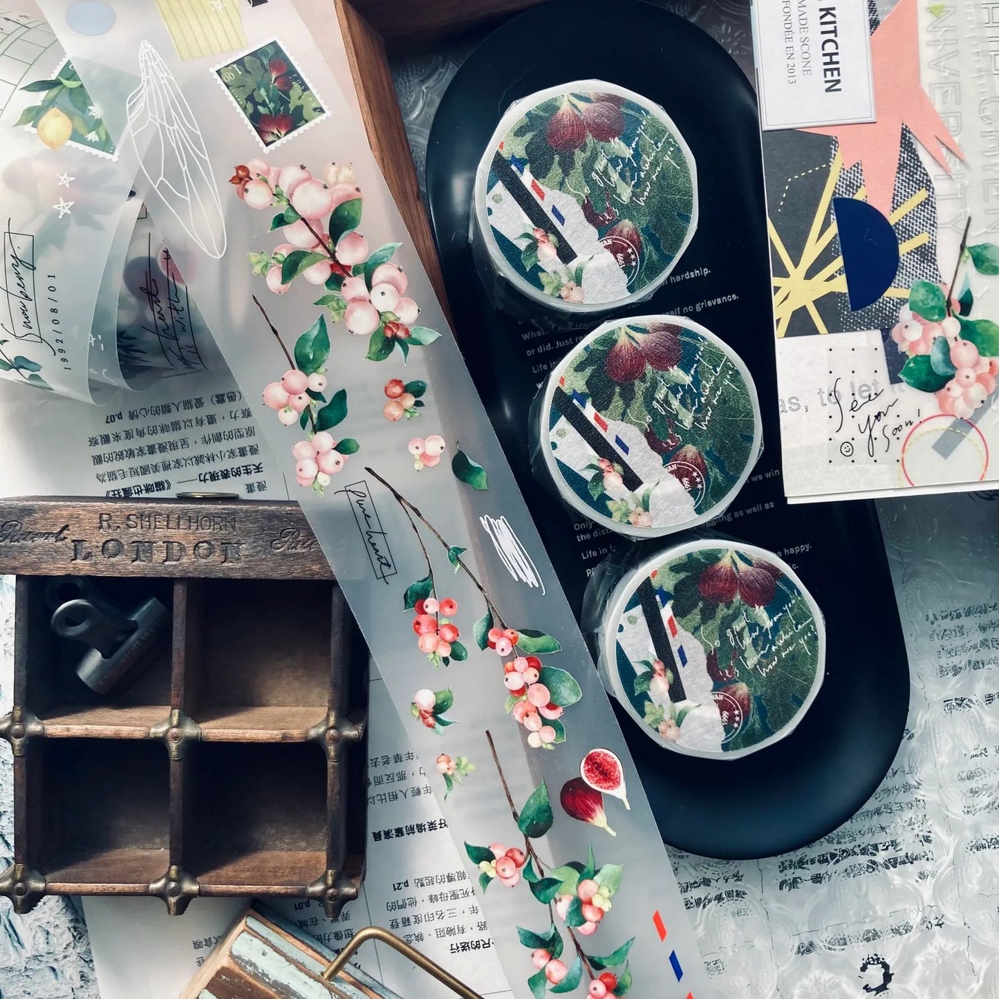 Some Sort of Fern Matte PET Tape Sample - The Fruitful