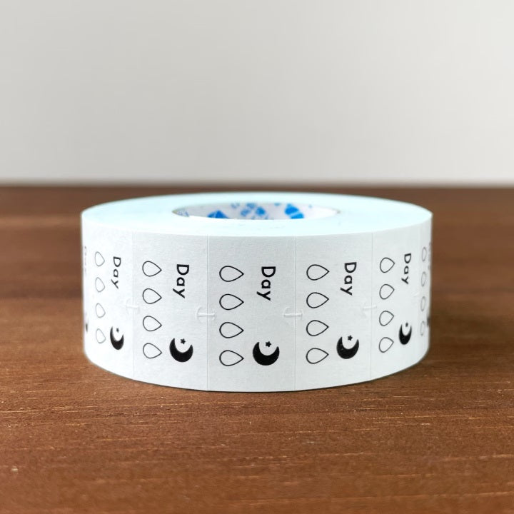 Stamp Marche Labeler Roll Sticker Sample - Period Tracker