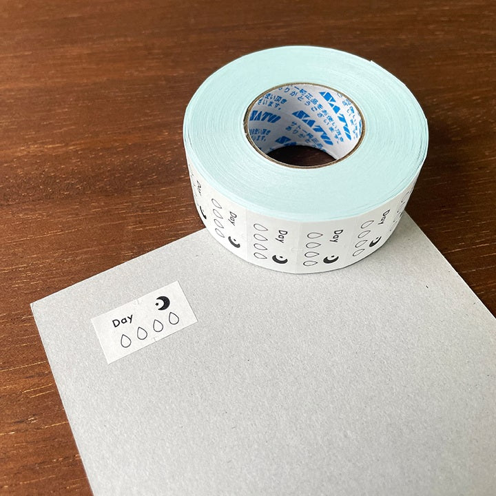 Stamp Marche Labeler Roll Sticker Sample - Period Tracker