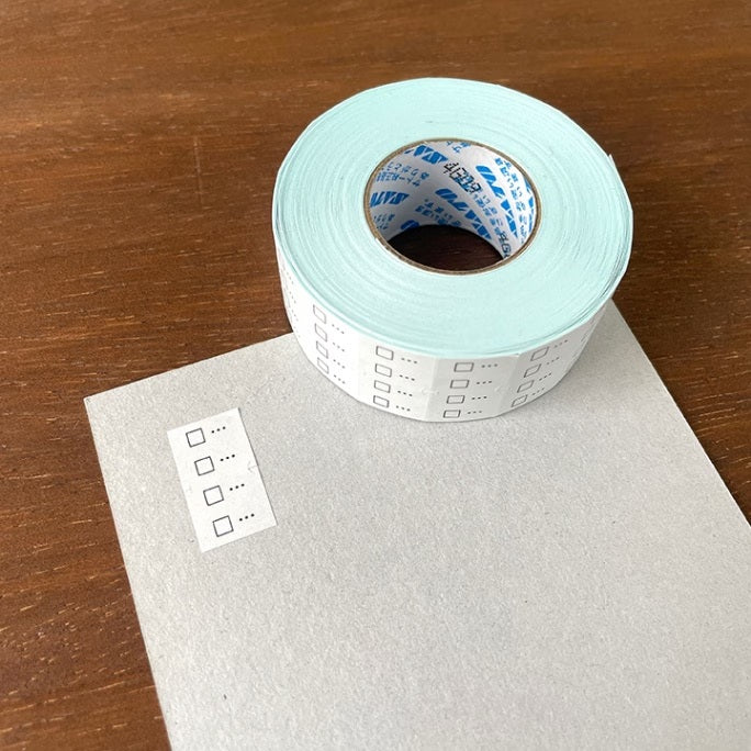 Stamp Marche Labeler Roll Sticker Sample - Checkbox