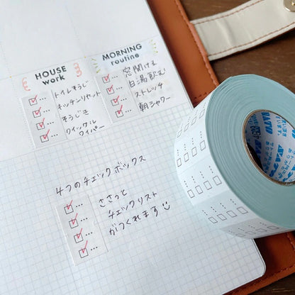 Stamp Marche Labeler Roll Sticker Sample - Checkbox