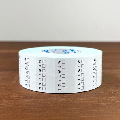 Stamp Marche Labeler Roll Sticker Sample - Weekly Habit Tracker