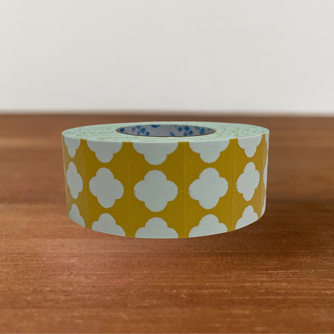 Stamp Marche Labeler Roll Sticker Sample - Four-Leaf Clover