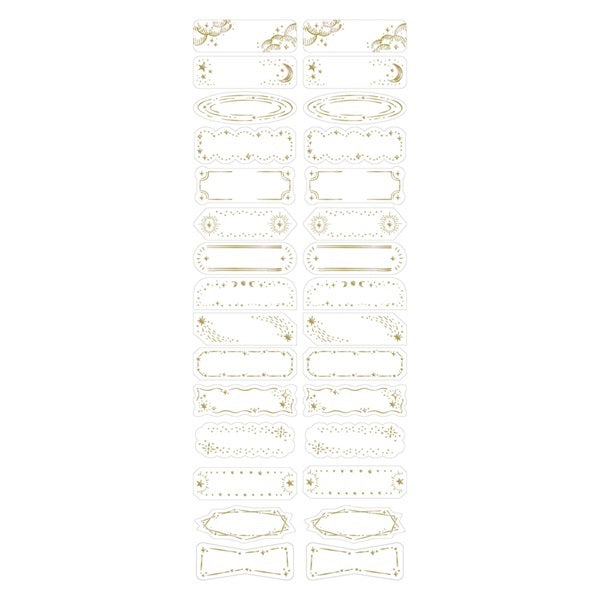 Mark's Masté Writable Masking Stickers with Gold Foil - Star