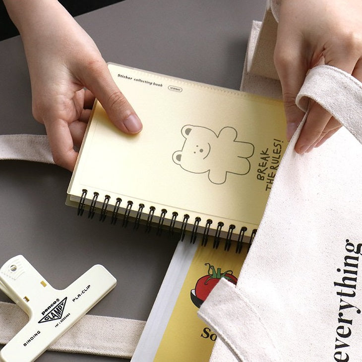Iconic Release Paper Sticker Collecting Book