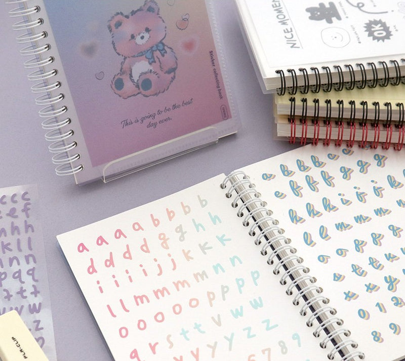 Iconic Release Paper Sticker Collecting Book