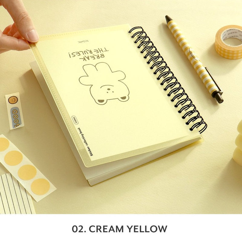 Iconic Release Paper Sticker Collecting Book