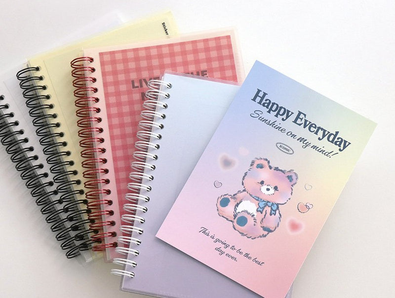 Iconic Release Paper Sticker Collecting Book