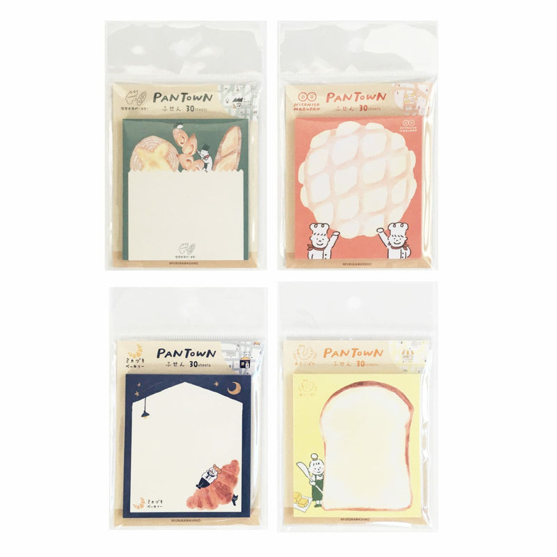 Furukawa Paper Works Yakitate Pan Town Collection Sticky Note - Asagopan