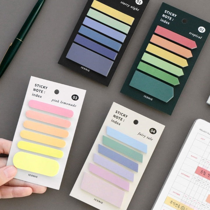 Iconic Sticky Note Index