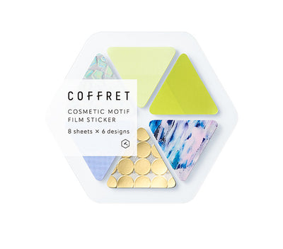King Jim Hitotoki COFFRET Cosmetic Motif Film Sticker - Triangle