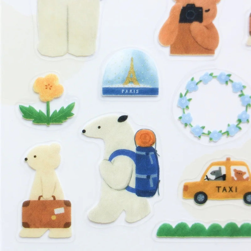 Cozyca Products x Mariko Fukuoka Clear Sticker - Let&