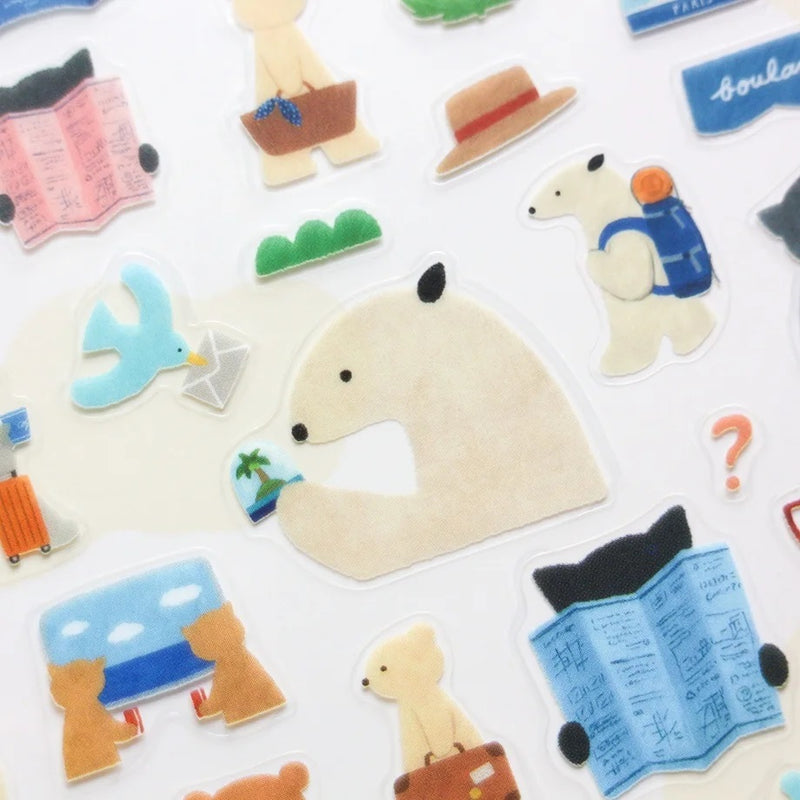 Cozyca Products x Mariko Fukuoka Clear Sticker - Let&