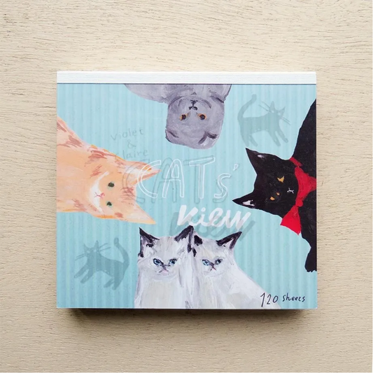 Cozyca Products x Violet & Claire Memo Block - Cat's View