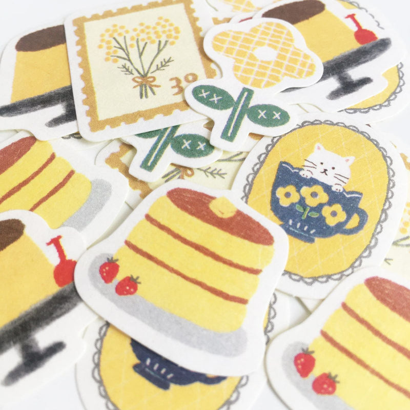 Furukawa Paper Works My Life Collection Flake Seal - Yellow