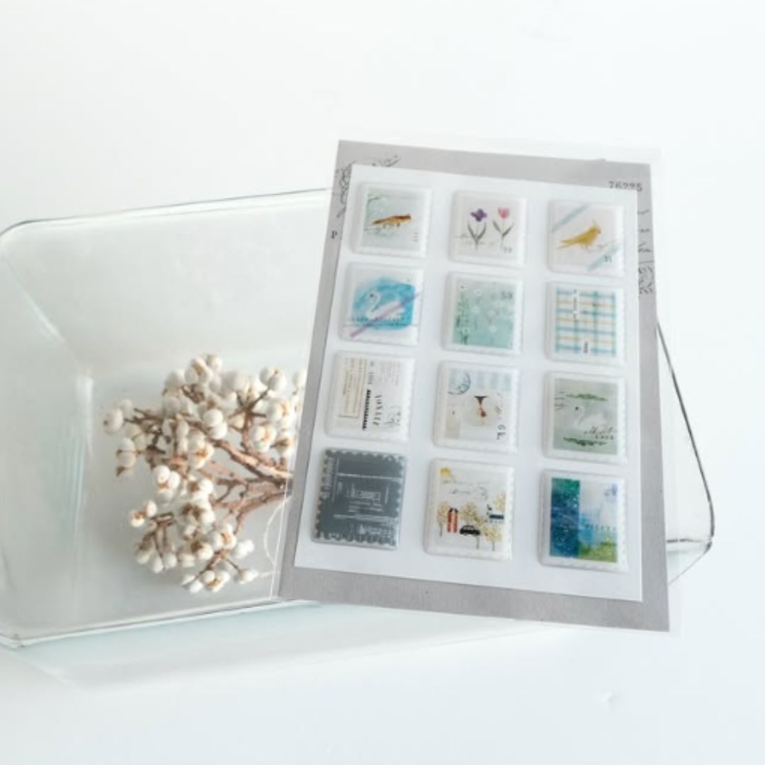 [BUNGUJOSHI 2025] Yohaku Potting Sticker - Stamp