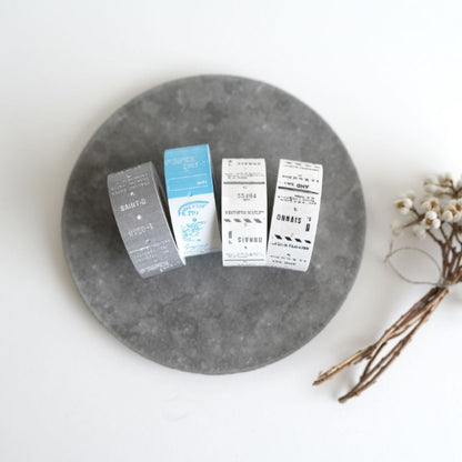 [BUNGUJOSHI 2025] Yohaku Labeler Roll Sticker - LR-002 Shingetsunoyoru