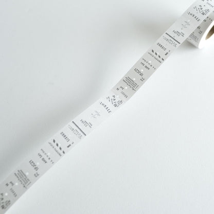 [BUNGUJOSHI 2025] Yohaku Labeler Roll Sticker - LR-002 Shingetsunoyoru