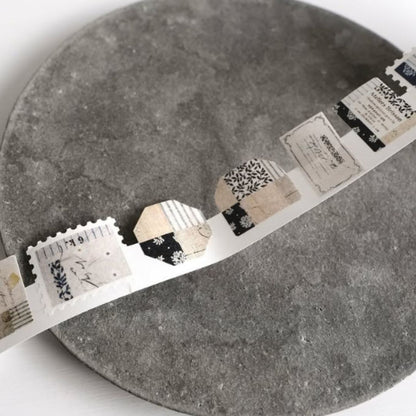 [BUNGUJOSHI 2025] Yohaku Roll Flake Seal - Mosaic