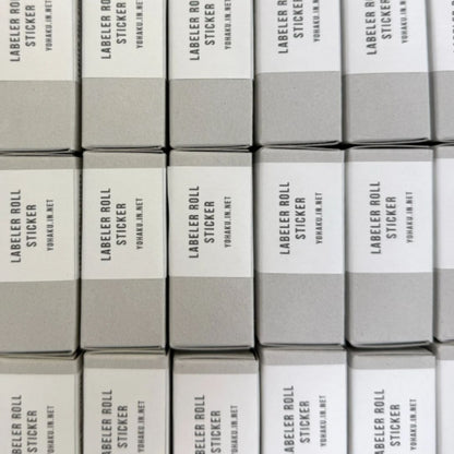 [BUNGUJOSHI 2025] Yohaku Labeler Roll Sticker - LR-002 Shingetsunoyoru