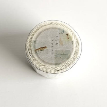 [BUNGUJOSHI 2025] Yohaku Roll Flake Seal - Yukiasobi