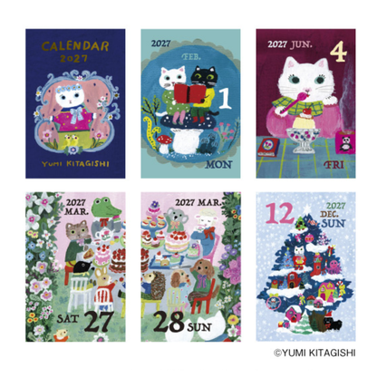 Yumi Kitagishi x Shinnippon 2027 Calendars - Mini Mini Daily
