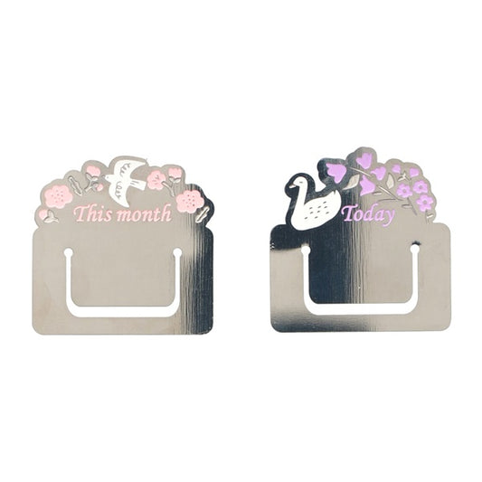 Mark's Index Bookmarker - Flower & Bird
